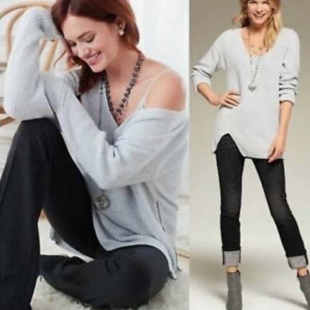 CAbi | Deep V Pullover Sweater #3531